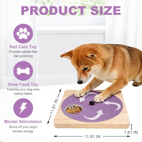 Dog Nail Scratch Board with Treat Board, Stress-Free Nail Care for Dog - Image 3