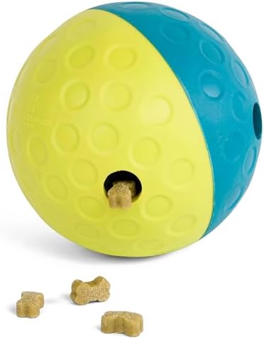 Outward Hound Nina Ottosson Treat Tumble Dog Toy Puzzle Ball, 4.8" by OutwardHound