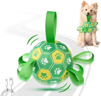 Interactive Dog Toys Dog Soccer Ball to Keep Them Busy(Green) by Unknown