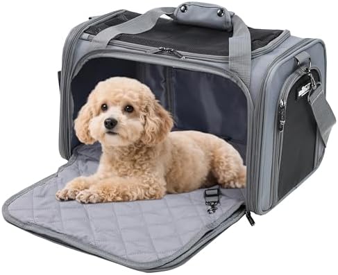 EliteField Deluxe Soft Pet Carrier for Cats and Dogs (3-Year Warranty) by EliteField