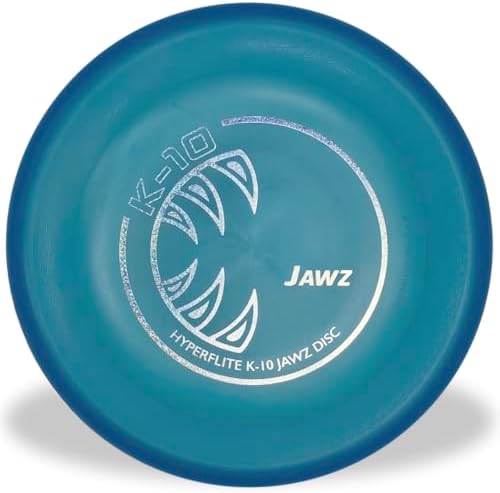 Hyperflite K-10 Jawz Puncture Resistant Dog Flying Disc, Medium-Large by Hyperflite