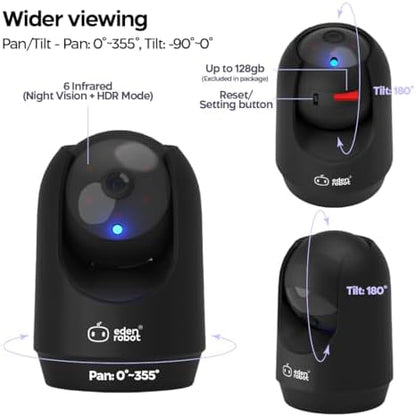 eGate WatchDog 360 4MP Indoor Smart Camera CCTV - Image 3