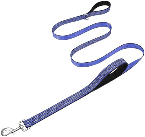 Hikiko Double Handle Dog Leash with Two Comfortable Padded Handles by Hikiko