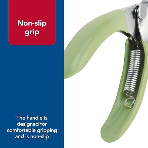 Coastal Pet - Safari Guillotine Dog Nail Trimmer - Double-Bladed Guillotine Style Dog Nail Trimmers - Owner-Friendly Vinyl Grip - for Small to Medium Dogs - Small (5" L x 3" W) - Image 6
