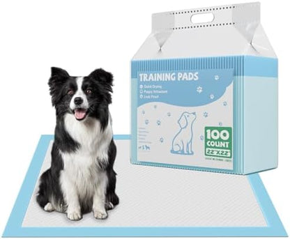 DUMOS 100 Count Puppy Pads for Dog, Disposable Dog Potty Pee Training Pads by DumosLifestyle