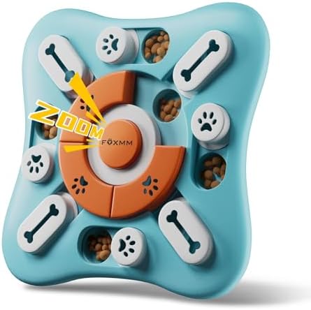 FOXMM Interactive Dog Treat Puzzle Toys for IQ Training&Mental Stimulating by FOXMM