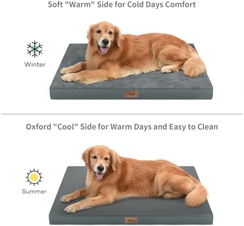 Large Waterproof Orthopedic Dog Bed with Egg Crate Foam - Image 4