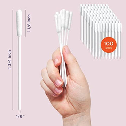 ARCA PET Cotton Swabs for Dogs and Cats - Cat & Dog Ear Cleaner Long Cotton Swab - Extra Long Stick, Cat & Dog Ear Cleaning Kit for Puppies and Pets, Multipurpose Pet Cotton Swabs for Ears (100 Buds) - Image 7