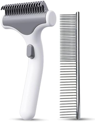 Undercoat Rake for Dogs & Cats, White by Unknown