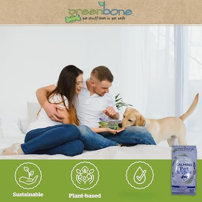 Greenbone On-the-Go Pet Wipes Bundle Pack - 150 Total Wipes (50 Each of Unscented, Lavender, Honey Milk Oatmeal) - Gentle Cleaning for Dogs and Cats - Image 5