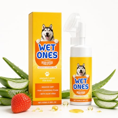 Dog Paw Cleaner Foam for Dogs & Cats, Gentle Formula for Sensitive Paws by MCstars