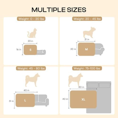 LINENLUX Dog Blankets 3-Pack, Super Soft Fluffy Fleece Pet Throw Warm - Image 5