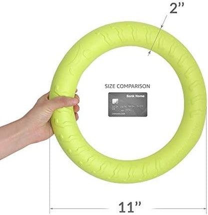 PetSpy Dog Ring Toy – Flying Ring for Outdoor Play, Floating Training & Fetch Toy for Throwing, Catching & Chewers – Durable EVA Flying Disc for Small, Medium & Large Dogs - Image 5