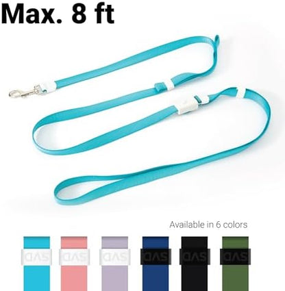 SVD.PET 4-in-1 Hands Free Dog Leash, Versatile Crossbody Dog Leash with Easy Release Buckle, Adjustable Waist Fit for Walking, Jogging and Running Your Pet (Sky Blue) - Image 2