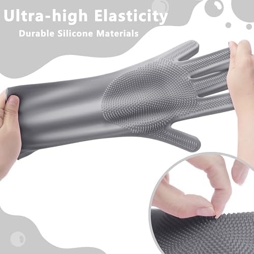 Pet Grooming Gloves—Dog Washing Gloves with High-Density Teeth - Image 5
