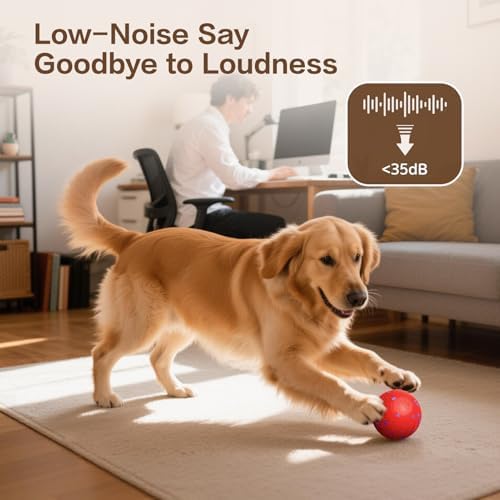 Interactive Dog Ball, Smart Interactive Dog Toys for Medium and Large Dogs - Image 4