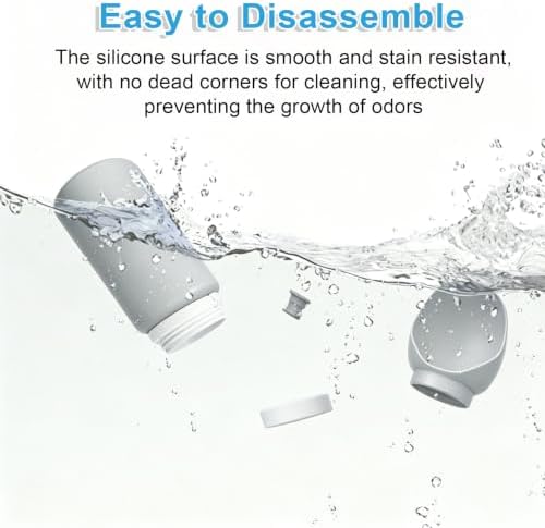 Dog Water Bottle Portable, Large Wide-Mouth Drinking Bowl (Grey) - Image 3