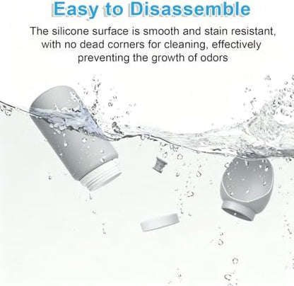 Dog Water Bottle Portable, Large Wide-Mouth Drinking Bowl (Grey) - Image 3