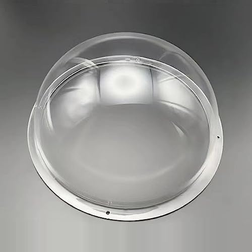 LOTOWELZON 4.7In/120mm Clear Acrylic CCTV Camera Dome Cover Window Skylight - Image 4