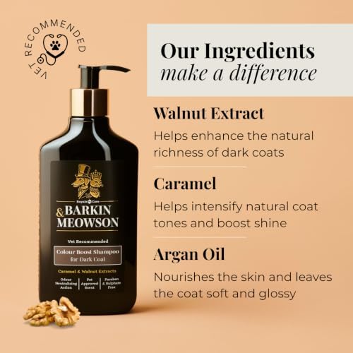 Dark Coat Dog Shampoo with Walnut Extract, 11.83 fl oz - Image 3