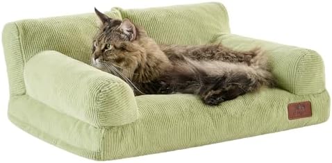Hollypet Small Dog Large Cat Bed Puppy Couch Beds for Pets up to 25 lbs - Image 2