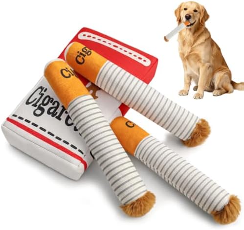 Wdmiya Funny Dog Toys for Small Medium Dogs, Squeaky Interactive Dog Toy by Wdmiya