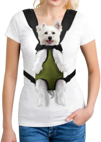 YUDODO Pet Dog Carrier Backpack Adjustable Front Carrier for Small Dog Cat by YUDODO