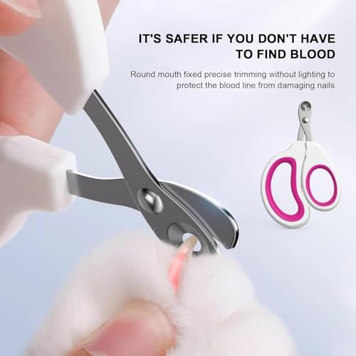 Cat Nail Clippers, Cat Claw Trimmers, Suitable for Small Animals - Image 5