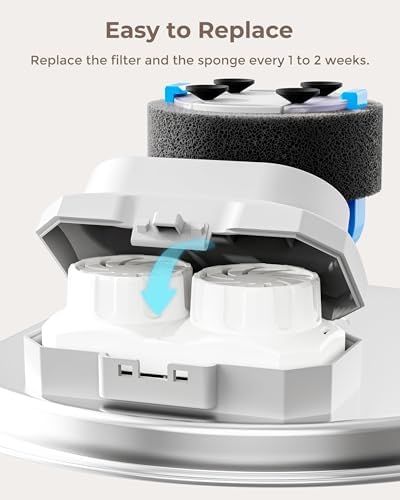 Neareal Official 6-Pack Replacement Filters for 108oz/3.2L Pet Fountain - Image 4