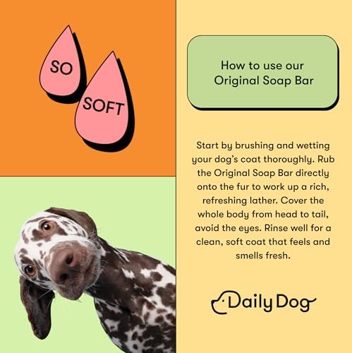 Soap Bar Original 210g - Soothe Dog's Dry Skin and Coat, Original Formula Cleaner - Image 5