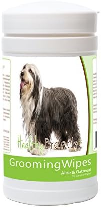 Healthy Breeds Bearded Collie Grooming Wipes 70 Count by HealthyBreeds