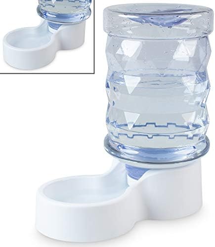PetFusion H2O Gravity Pet Water Dispenser, 2.5 Gallon, Transparent by PetFusion