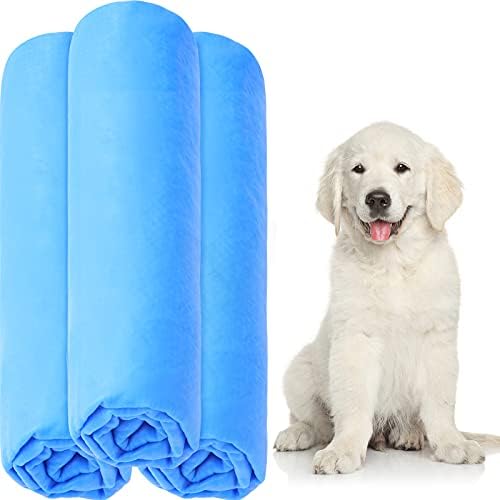 Tatuo 3 Pcs Pet Absorbent Dog Bath Towel for Drying Dogs 25.2 x 16.34 Inch by Tatuo