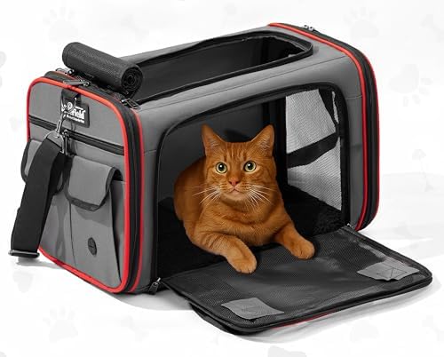 EliteField Soft-Sided Pet Carrier for Cats & Small Dogs (3-Year Warranty) by EliteField