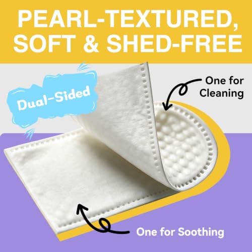Pet Dental Finger Wipes, Hypoallergenic, Rinse-Free, Thick Dual-Textured Mouth Cleaning Wipes Effective Teeth Cleaner for Dogs & Cats(50pcs, Unscented) - Image 4