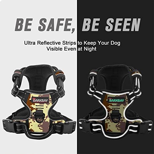 BARKBAY Dog Harness No Pull for Large Dogs Front Back Clips,Dog Vest - Image 5