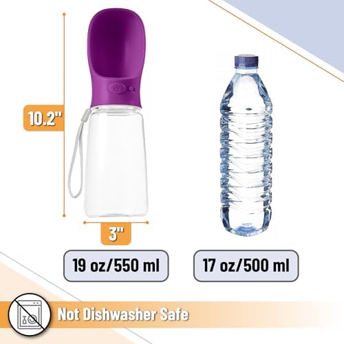 Mr. Pen- Portable Dog Water Bottle, 19 oz, Large - Image 3