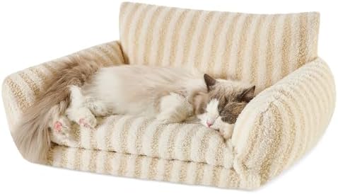 Hollypet Cat Bed Small Dog Orthopedic Couch Beds for Pets up to 20 lbs by Hollypet