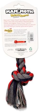 Mammoth Pet Products Flossy Chews Cottonblend Color Rope e, Large, 14-Inch, MultiColored - Image 4