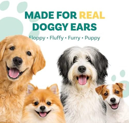 Scrubby Pet Dog Ear Wipes for Dogs | Extra Thick with Aloe Vera & Eucalyptus | 125 Count | Hypoallergenic Ear Cleaner for Dogs with Pearl Texture for Deeper Clean - Image 5