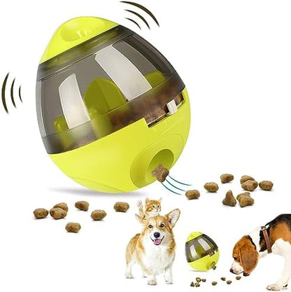 Tumbler Pet Toy, Cat Dog Toy for Pet Increases IQ Interactive (Green) by AIBOONDEE