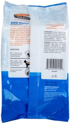 Palmers for Pets Cocoa Butter Refreshing Wipes for Dogs, 100 Count, 3-Pack - Image 3