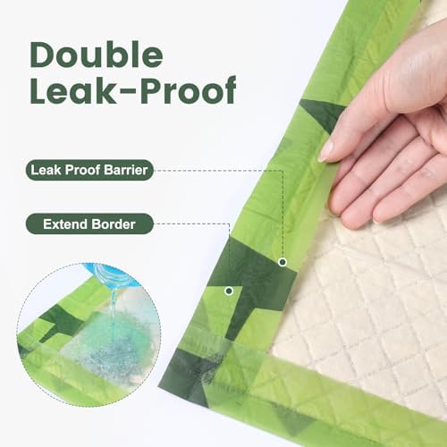 Gardner Pet Disposable Puppy Pads XL, 28" x 30" Dog Pee Pads for Dogs, Super Absorbent & Leak-Proof Full Edge-Wrapping Extra Thick Dog Potty Training Pads (100 Count) - Image 2