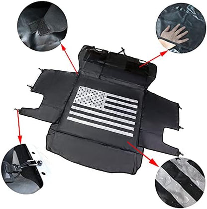 Dog Trunk Liner for Jeep, Heavy Duty Waterproof Oxford Cargo Protector - Image 5