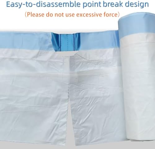 160ct Replacement Litter Box Bags Compatible with Pet Pivot Autoscooper 11/12, PARUUNTYS, Cumrige, Fumoi, FEELNEEDY, vivirata, Lohhuby – Bulk Value Pack, 0.02mm Drawstring Liners - Image 4