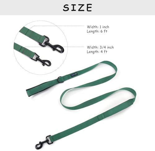 Wagtime Club Heavy Duty Double Handle Dog Leash for Large Medium Small Dogs - Image 4