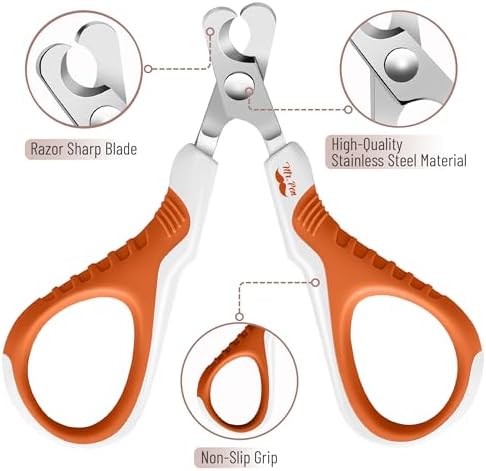 Mr. Pen- Cat Nail Clipper, Raspberry Red & White Cat Nail Trimmer - Image 6