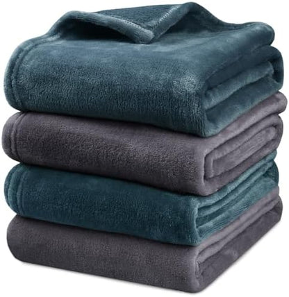 Onarway Dog Blanket Washable for Puppy: 4 Packs Dog Blankets 40”x28” by Onarway