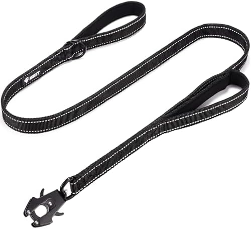 GEIT 2 Padded Handles Heavy Duty Dog Leash for Small Medium and Large Dogs by GEIT