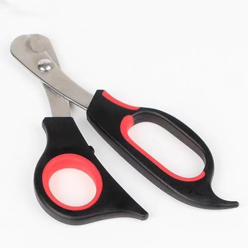 Pet Nail Clippers for Small Animals, Stainless Steel Cat Nail Trimmers with Non-Slip Handle, Safe & Sharp Claw Cutter for Puppies, Cats, Rabbits and Ferrets by Occupiedpet